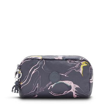 Kipling Gleam Printed Pouch Väska Silver | SE 1075GS